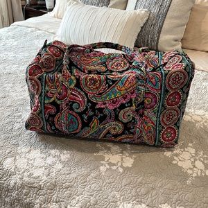 Vera Bradley large duffel bag